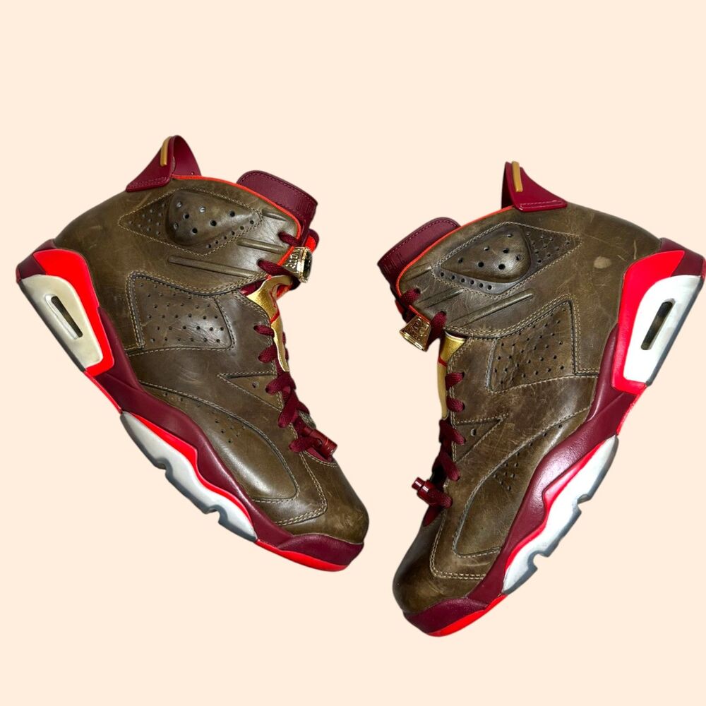 Nike Air Jordan 6 Retro Cigar Sneakers
